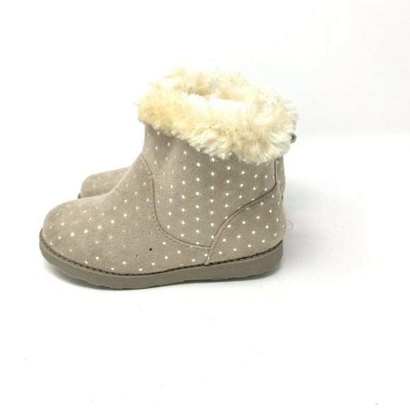 Cat & Jack Other - Cat & Jack Tan Oriole Shearling Boots